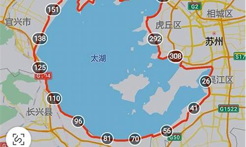 环太湖骑行路线详细信息,环太湖骑行路线