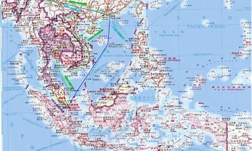 东南亚手抄报初一地理-东南亚旅游攻略地理手抄报简单