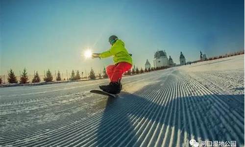 冰雪公园湿地公园滑冰场-冰雪森林公园